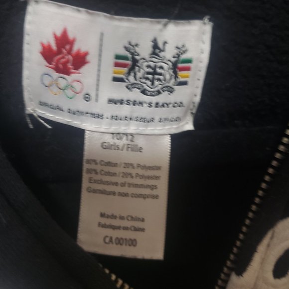 Hudson's Bay Black Canada Sweater - Picture 3 of 4